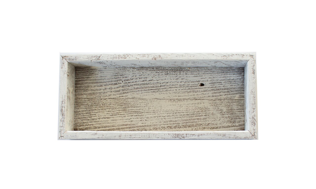 Rustic Farmhouse Decorative Organizer Wood Storage Box